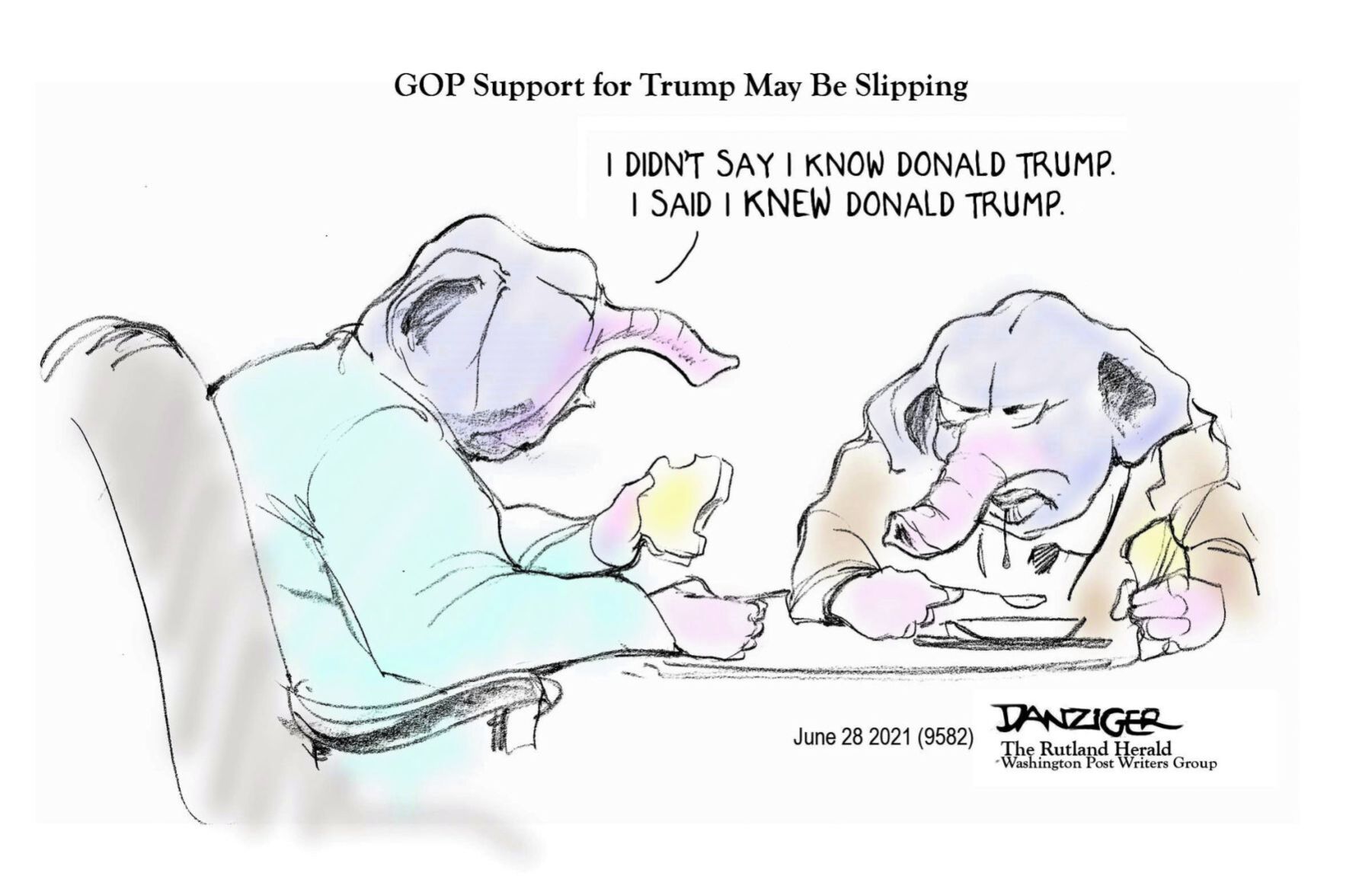 Jeff Danziger cartoon